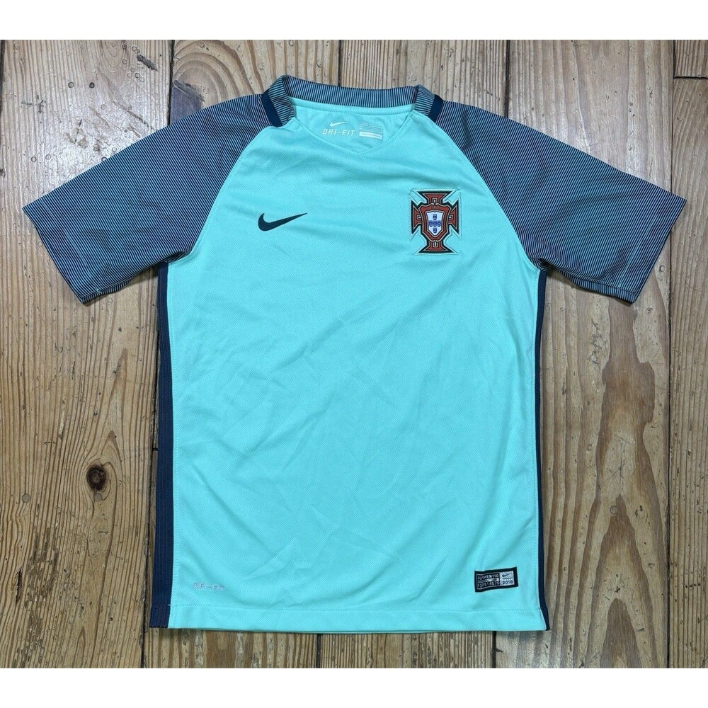 Portugal 2016 YOUTH M Away Football Shirt Soccer Jersey Nike 724700-387 Dri Fit